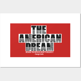 George Carlin The American Dream Shirt Posters and Art